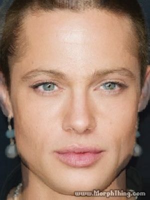 Baby Morphing Pictures on Brad Pitt Angelina Jolie Morph This Image See Their Baby Please Like