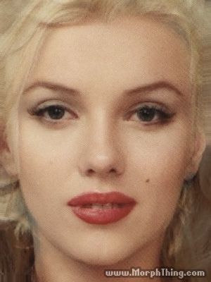 Marilyn Monroe Scarlett Johansson 